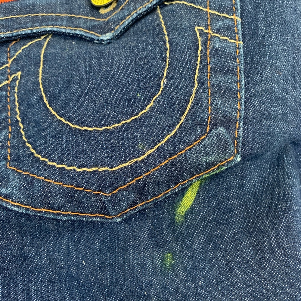 True Religion dark wash bootcut jeans - Picture 3 of 3